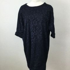 apart by lowrys レーストップス 黒 五分袖 M
