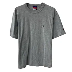 メキシコ製 Champion 半袖 プリントTシャツ M グレー チャンピオン プルオーバー ロゴ刺繍 コットン100 カットソー 夏物 a807-6492のサムネイル