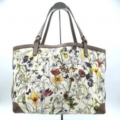 GUCCI（グッチ）フローラ トートバッグ フラワープリント キャンバス