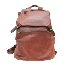 HERZ ヘルツ リュック・デイパック R-135 レザー 大容量 ブラウン メンズ レディース 【中古】のサムネイル