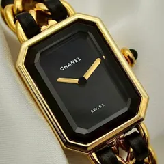 CHANEL 美品 プルミエール M クォーツ R.N.98883 W00271のサムネイル
