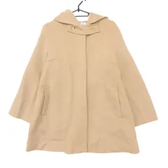 IENA イエナ コート カシミヤ混 フーデット アウター 背抜き裏地 ベージュ レディース 【中古】のサムネイル