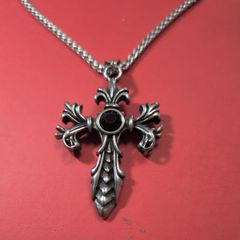 BLESS YOSHIKI着用 ネックレス シルバー ブラック SV925 - メルカリ