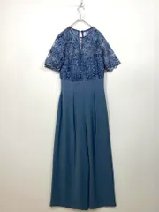LAGUNAMOON ラグナムーン パーティー/結婚式 LADY オーバーレースワイドパンツドレス sizeM/水色 ■■ レディースのサムネイル