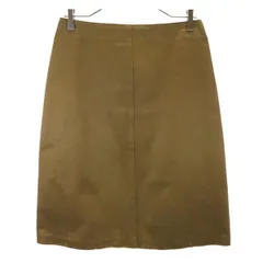 A.P.C. アーペーセー ミディ丈 スカート M ブラウン系 サイドジップ レディース 古着のサムネイル