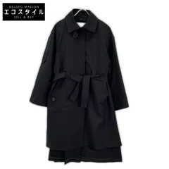 ADORE　アドーア　531-9152201 ブラック コンパクトコットンストレッチコート　38のサムネイル