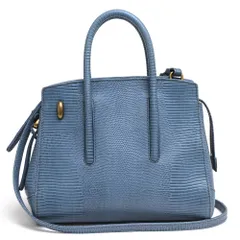 トフアンドロードストーン トフ＆ロードストーン／TOFF＆LOADSTONE バッグ トートバッグ 鞄 ハンドバッグ レディース 女性 女性用レザー 革 本革 ブルー 青  TL-5610 Jolie lizard S ジョリー リザード型押し 2WAY ショのサムネイル