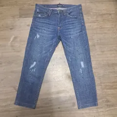 PHILIPP PLEIN(フィリッププレイン) デニム パンツ ペイント ダメージ デニムのサムネイル