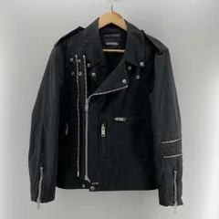 【中古】NEIGHBORHOOD 02SS コットン ダブルライダースジャケット ブラック L ネイバーフッド[24]のサムネイル