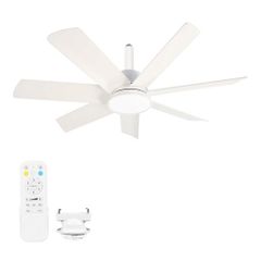 脱落x?れ防止対策・正逆回転】ATOPSUN シーリングファンライト led