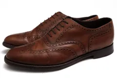 ローク／Loake シューズ ビジネスシューズ 靴 ビジネス メンズ 男性 男性用レザー 革 本革 ブラウン 茶  メダリオン ウイングチップ レザーソール グッドイヤーウェルト製法のサムネイル