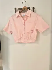 マークゴンザレス ピンク ショート 半袖 シャツ (F)のサムネイル