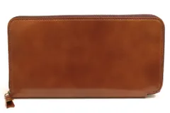 アーツアンドクラフツ／ARTS＆CRAFTS 長財布 財布 ウォレット メンズ 男性 男性用レザー 革 本革 ブラウン 茶  CORDOVAN ACC ROUND-ZIP LONG WALLET 小銭入れあり ラウンドジップ ラウンドファスナーのサムネイル