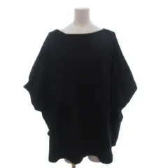 トラッゾドンナ Torrazzo Donna ブラウス カットソー 半袖  無地 黒 ブラックのサムネイル