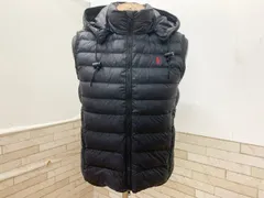 ◆ポロ・ラルフローレン POLO RalphLauren ウォーターリペラント パッカブル ベスト Sサイズ ナイロン 中綿 ブラック レディース (他1472)のサムネイル