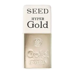 シード 高級消しゴム ハイパーゴールド EP-M1 金属スリーブ付 ラテックスフリー ギフト ケース入り SEED HYPER Goldのサムネイル