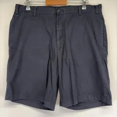 古着 ノーティカ NAUTICA パンツ チノパン ワンポイントロゴ ジップ ハーフパンツ ショートパンツ w38  ブラック系 メンズのサムネイル