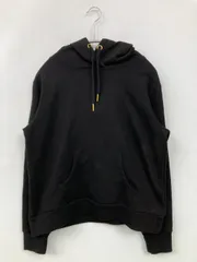 Live in comfort パーカー L ブラック コットン 無地 プルオーバー 長袖 レディースのサムネイル