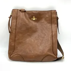 【中古品】 Vivienne Westwood ヴィヴィアン・ウエストウッド ORB SHOULDER BAG オーブ ショルダーバッグ カバン レザーバッグ 【188-260723-ko-04-tei】のサムネイル