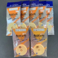 ゴーセン　鮎友釣仕掛　空中道糸　水中糸　ハナカン付　2種類　7袋セット　釣具　釣り糸　まとめ売り　釣り引退セット　※666のサムネイル