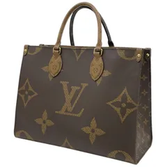 【中古】LOUIS VUITTON | ルイ・ヴィトン オンザゴーMM モノグラム ジャイアント リバース トートバッグ M45321 ブラウン【尾張小牧店】のサムネイル