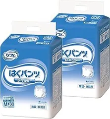 リフレ 【病院・施設用】 はくパンツ レギュラー Mサイズ 20枚入×2 合計40枚【ADL区分:介助で歩ける方】のサムネイル