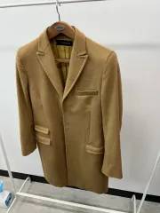 95-100) DSQUARED2 キャメル カシミア コートのサムネイル