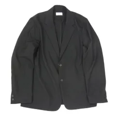 ATON エイトン JKAGLM6910 H BEAUTY&YOUTH エイチ別注 TAILORED JACKET WOOL ウール100％ テーラードジャケット ブラック系 6【中古】のサムネイル