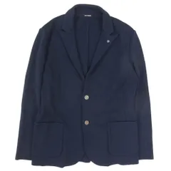1piu1uguale3 ウノピュウノウグァーレトレ MRK282 COT419 113 LUIGI KNIT JACKET ルイジ 折鶴ピン ニットテーラードジャケット ネイビー系 5【中古】のサムネイル