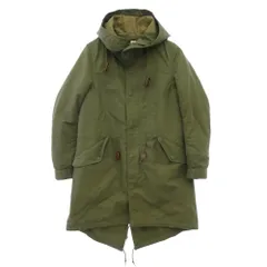 AMERICAN RAG CIE アメリカンラグシー AFN-M142-C0023 着脱式ボアライナー付 モッズコート ミリタリー コート カーキ系 1【中古】のサムネイル