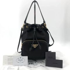 プラダ PRADA トートバッグ ロボット ナイロン 三角ロゴ A4可能 Y2K