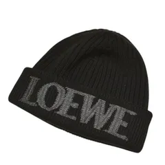 LOEWE　ロエベ　ロゴ刺繍ビーニー　ニットキャップ　F540257X23　8054000251568のサムネイル