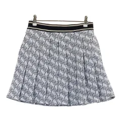 サイズ：M LE COQ GOLF ルコックゴルフ  裏地付 プリーツ ニットスカート 総柄 ホワイト系 [240101734409] ゴルフウェア レディース ストストのサムネイル