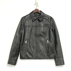 【中古品】 COACH コーチ F85841 COW LEATHER SINGLE RIDERS JACKET カウ レザー シングル ライダースジャケット アウター 【141-260724-ya-07-izu】のサムネイル