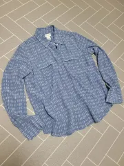 Club Monaco クラブモナコ シルクプリント シャツ Mのサムネイル