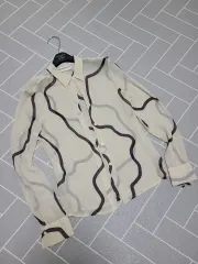 エンポリオアルマーニ シースルー シルク ブラウス シャツ XSのサムネイル