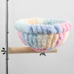 Ifukens 鳥の巣巣箱皿巣 インコ おもちゃバードテント小動物 ハンモック鳥かご インコ 止まり木 スタンドインコ ヒーター 保温ふわふわオカメインコ文鳥セキセイインコ 鳥 おもちゃ防寒対策ハムスター ハウス隠れ家遊び場暖かい寝床 鳥小屋鳥用品ペット用品（のサムネイル