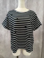 [ natural couture ] Tシャツ | シティガール風 | ブラック | レディース[ No.A000186 ]のサムネイル