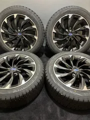 ★美品 215/50R17 YOKOHAMA/ice GUARD iG70 24年製 スバル VN5 レヴォーグ 純正 17インチ 7J +55 114.3 5H スタッドレス 4本 (南2-M842)のサムネイル