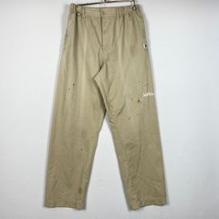 SAPEur サプール】スケート チノパンツ ペンキ加工 XLサイズ - メルカリ