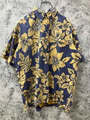 REYN SPOONER / レインスプーナー 半袖シャツ アロハシャツ ブルー