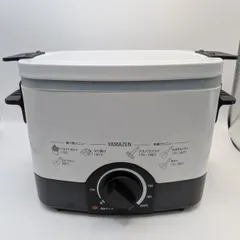 YAMAZEN 山善  電気フライヤー　YAC-M121  2022年製【AK107】のサムネイル