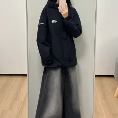 THE NORTH FACE サイドポケット ツーウェイ フード ウィンドブレーカー ジャケット 105のサムネイル