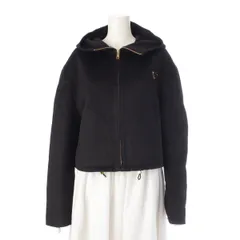 プラダ 24AW ウール アンゴラ ライトウェイトカシゴラ ブルゾン P520PE ブラック 40【中古】のサムネイル