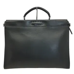 FENDI【フェンディ】ピーカーブーフィット　ビジネスバッグ　ブリーフケース　7VA406　レザー　ブラック　メンズ　ハンドバッグ【中古品/USED-B】質屋　かんてい局那覇店　ｎ3100916927300017のサムネイル