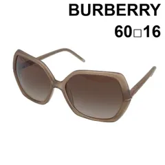 バーバリー BURBERRY サングラス アイウェア BE4107 ヘキサゴンシェイプ グラデーションレンズ トープ クリア 60□16 135 レディース 6D439のサムネイル
