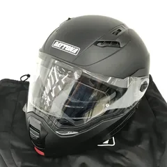 DAYTONA デイトナ DN-004LT システムヘルメット XLサイズ マットブラック オートバイ ツーリング ライディング バイク用品 ★TA1390のサムネイル