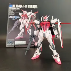 ★ショップ限定割引クーポン発行中★ ガンプラ【中古品/ランクB、欠品なし】 HGCE 1/144 ストライクルージュ 完成品 組立済みMG HG ガンダム Gunpla 3047のサムネイル