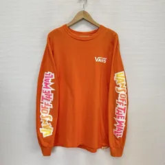 VANS バンズ 長袖Tシャツ ロンT カットソー アームロゴ プリント M 10135329のサムネイル