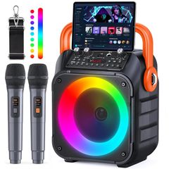 M2349-111】カラオケセット ワイヤレスマイク2本 Bluetooth - メルカリ